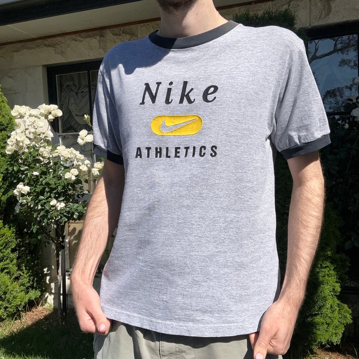 Vintage Nike Athletics Tee - XL (W)