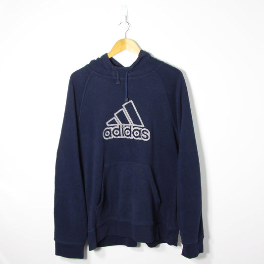 2000's Adidas Hooded Fleece - M/L