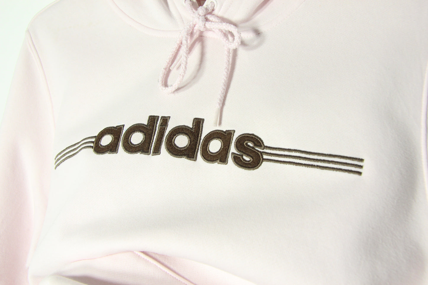 Vintage 2000's Baby Pink Adidas Hoodie - L (W)