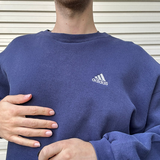 Vintage 90's Adidas Sweatshirt - L