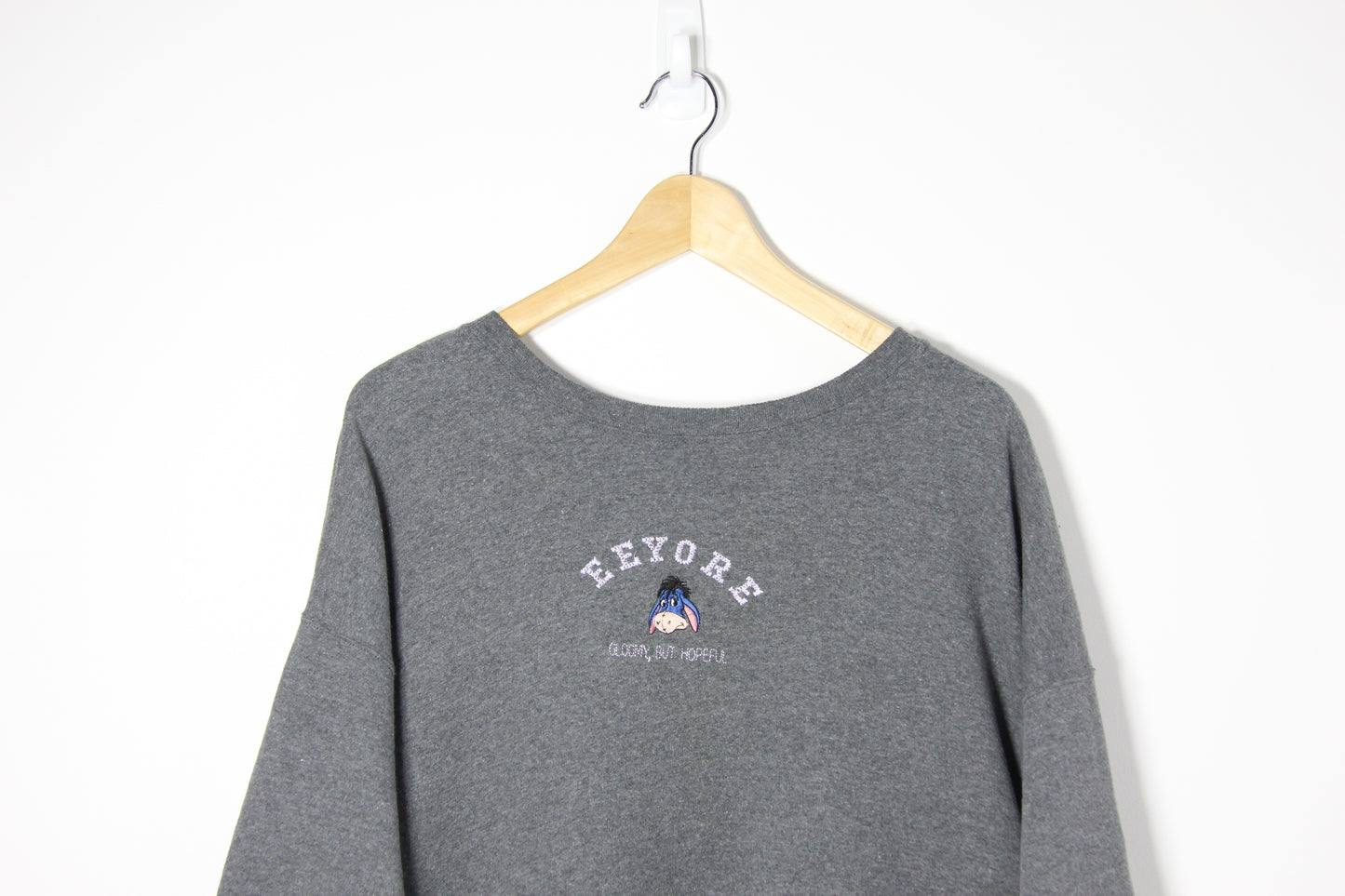 Vintage Eeyore Embroidered Sweatshirt - XL