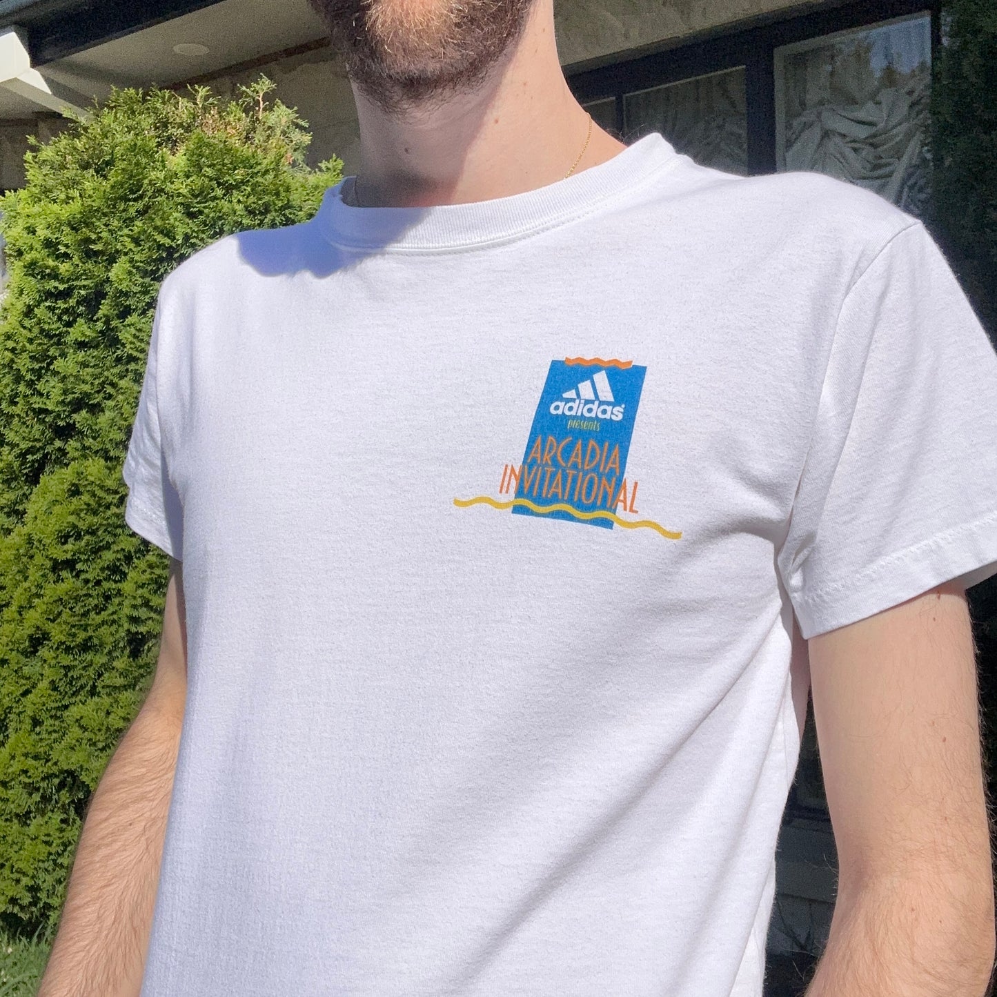 Vintage Adidas Arcadia Graphic Tee - M