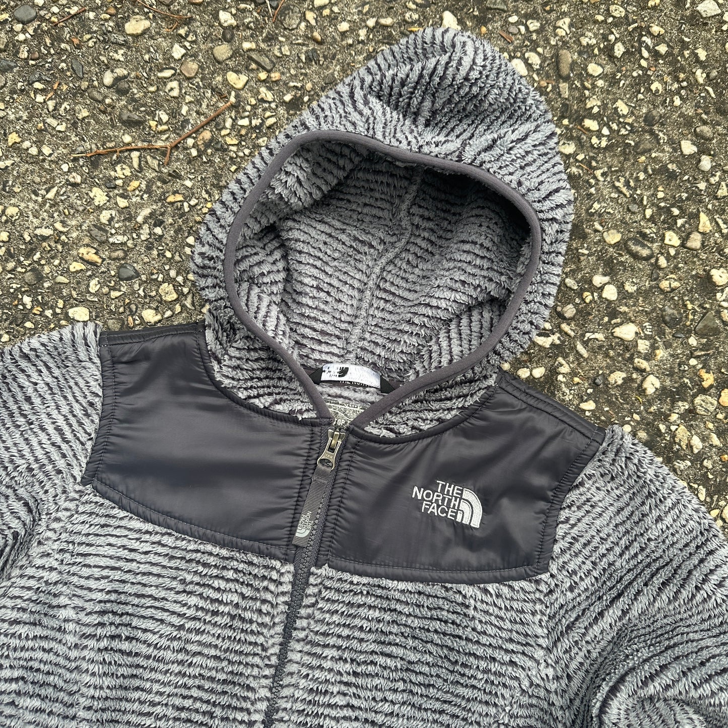 Vintage The North Face Polartec Fleece Grey - Girls L