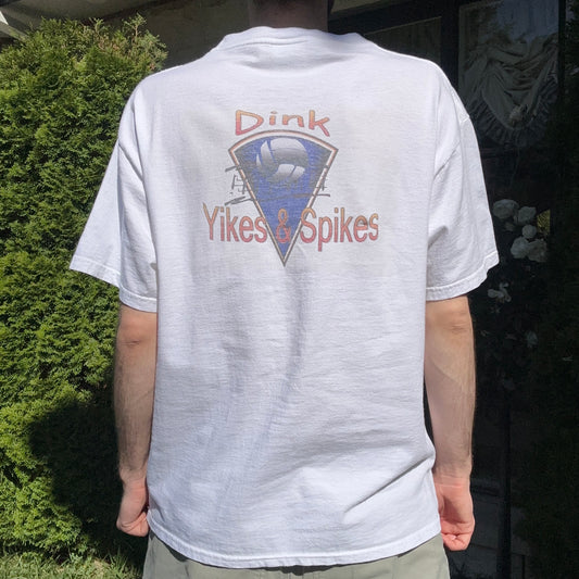 Vintage Yikes & Spikes Nike Graphic Tee - L