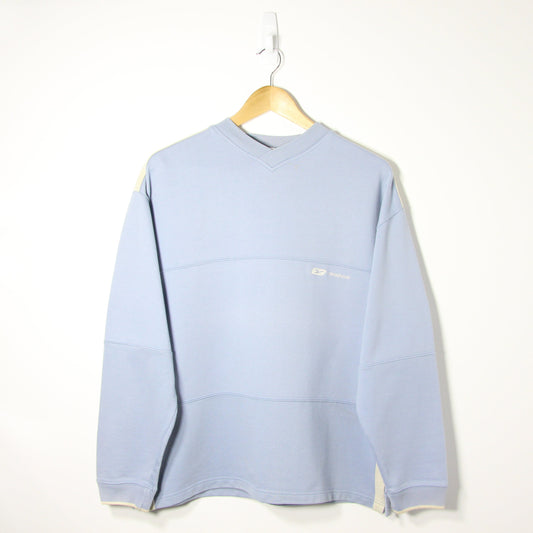 Vintage 90's Reebok Baby Blue Sweatshirt - M