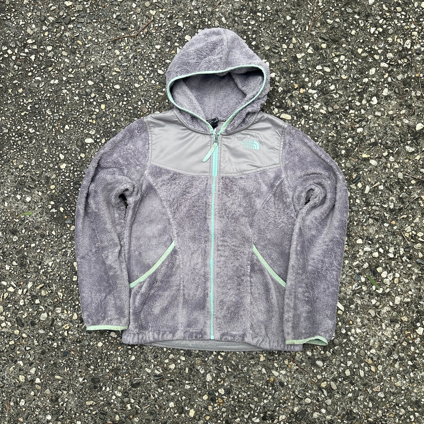 Vintage The North Face Fleece Grey - Girls L