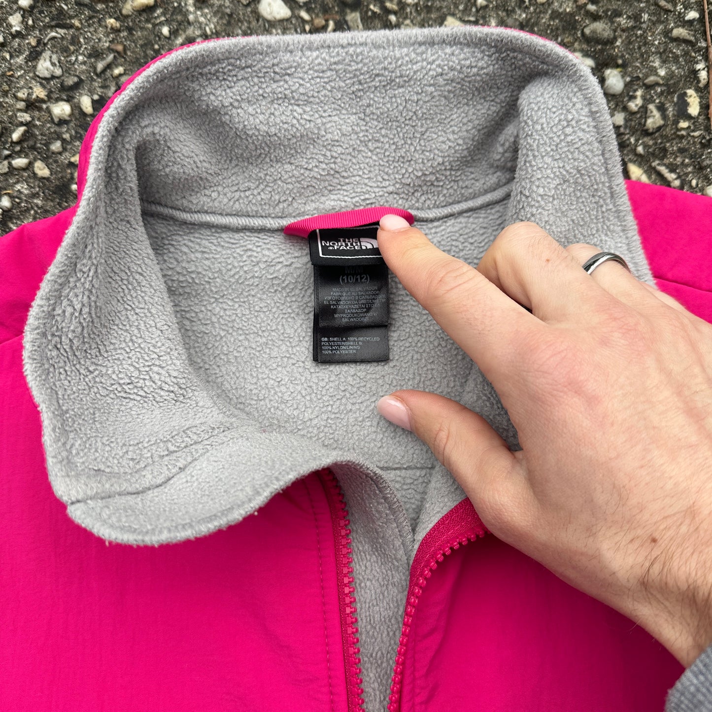 Vintage The North Face Denali Fleece Pink - Girls M