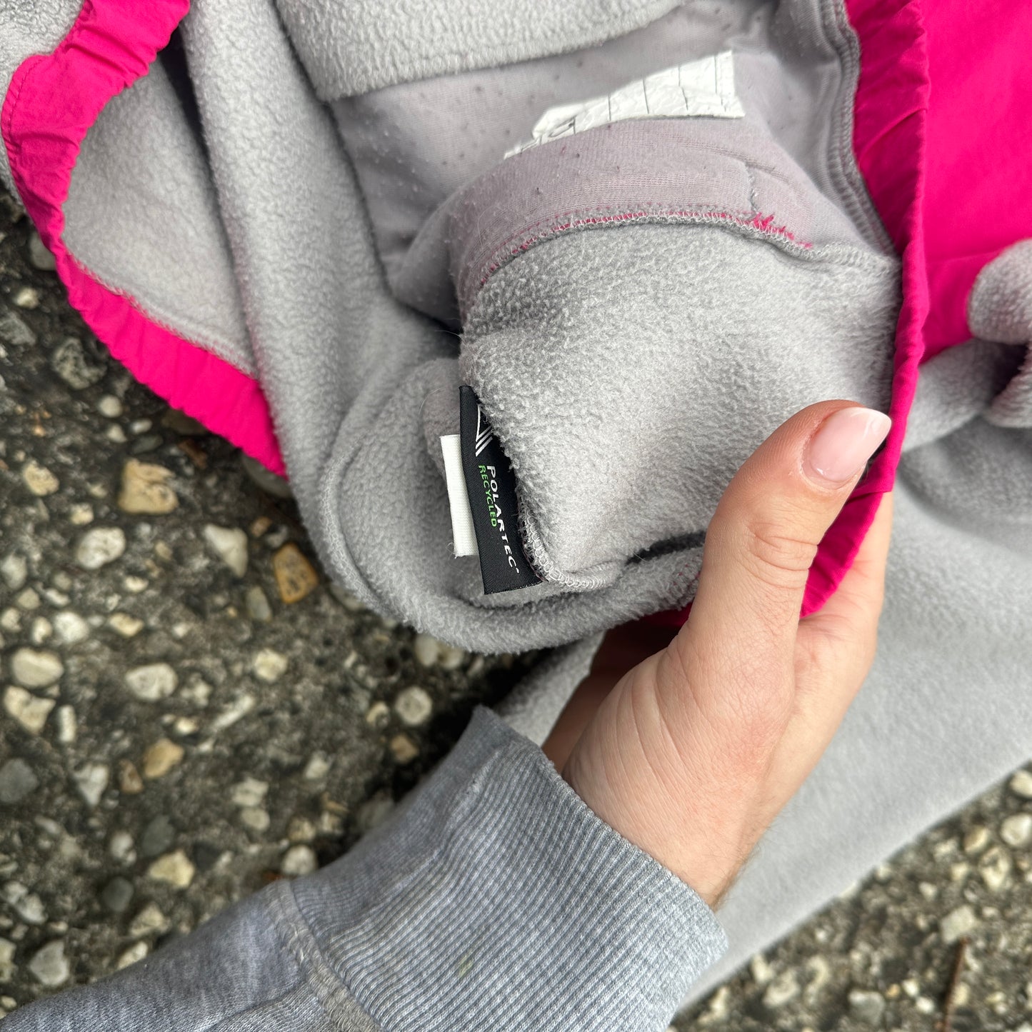 Vintage The North Face Denali Fleece Pink - Girls M