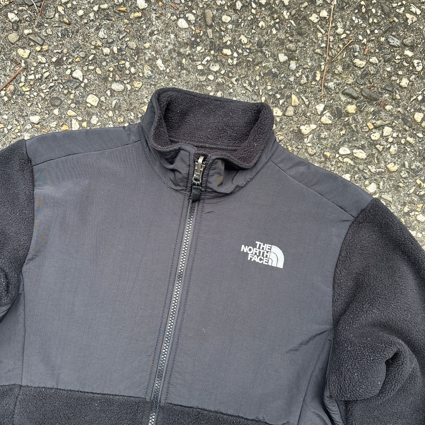 Vintage The North Face Denali Fleece Black - Girls L