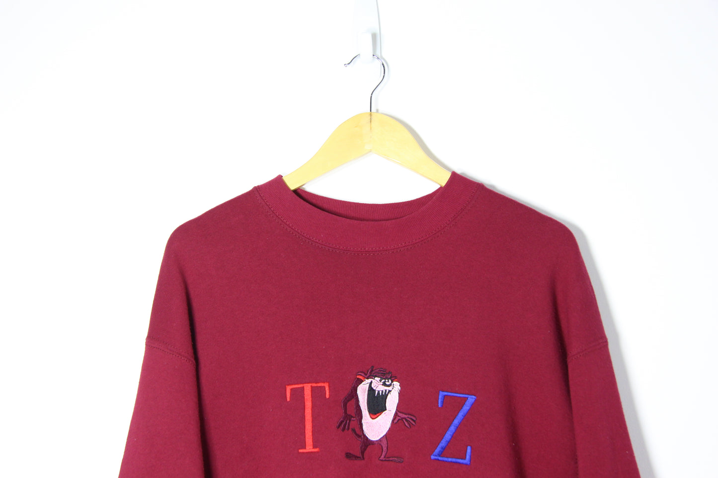 Vintage TAZ Embroidered Sweatshirt - L