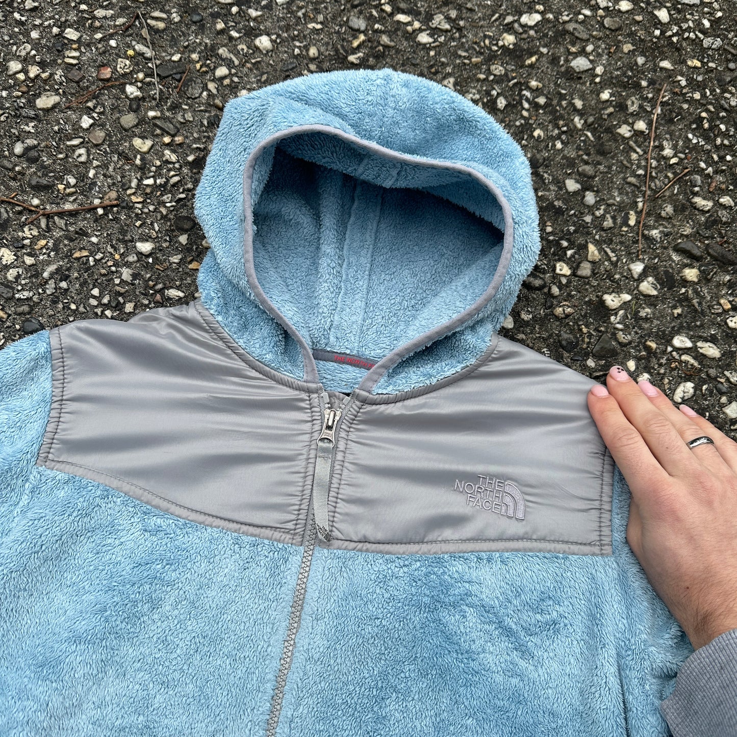 Vintage The North Face Polartec Fleece Blue - Girls XL