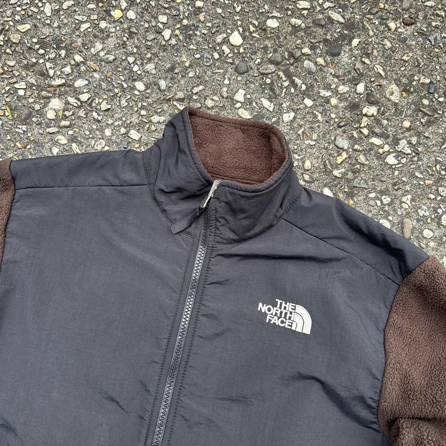 Vintage The North Face Denali Fleece Brown - Boys L