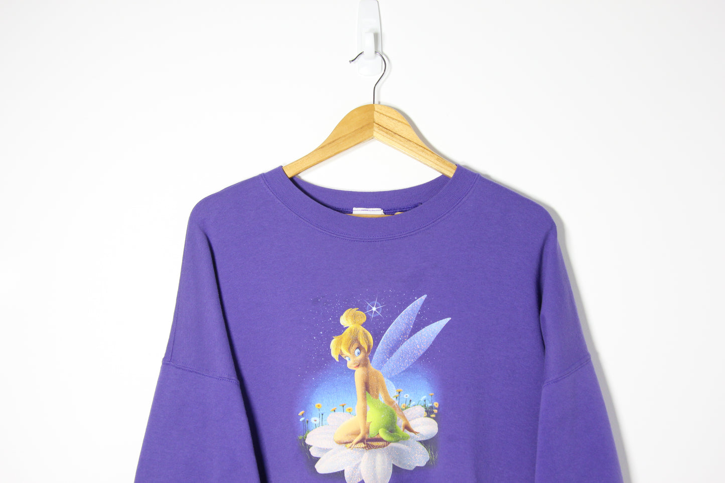 Vintage Tinkerbell Graphic Sweatshirt - XL