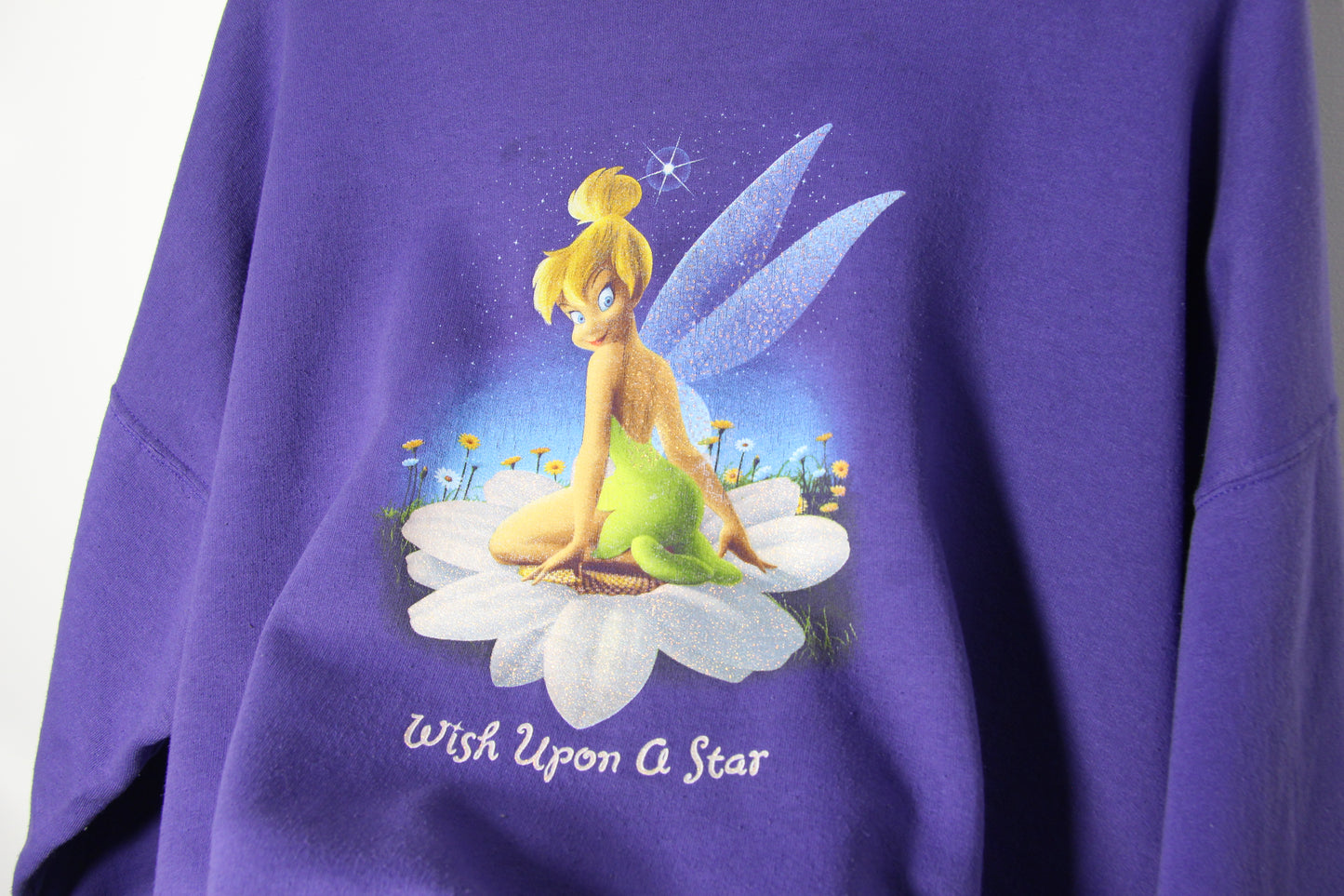 Vintage Tinkerbell Graphic Sweatshirt - XL