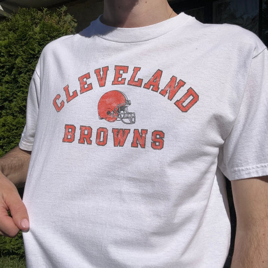 Vintage Cleveland Browns Graphic Tee - M