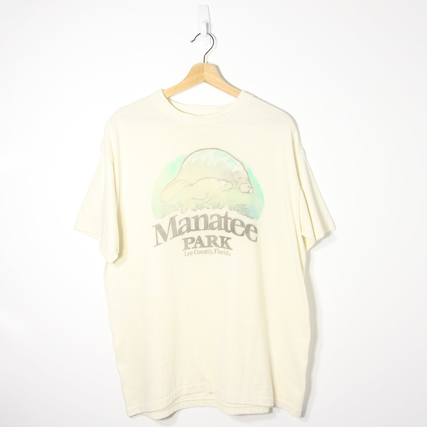 1990s Manatee Park USA Graphic Tee - L/XL