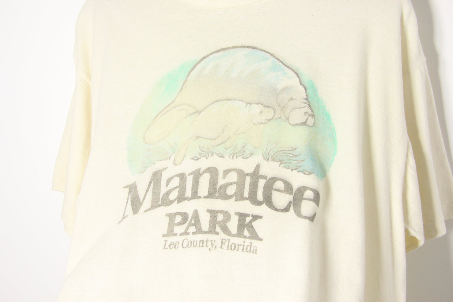 1990s Manatee Park USA Graphic Tee - L/XL