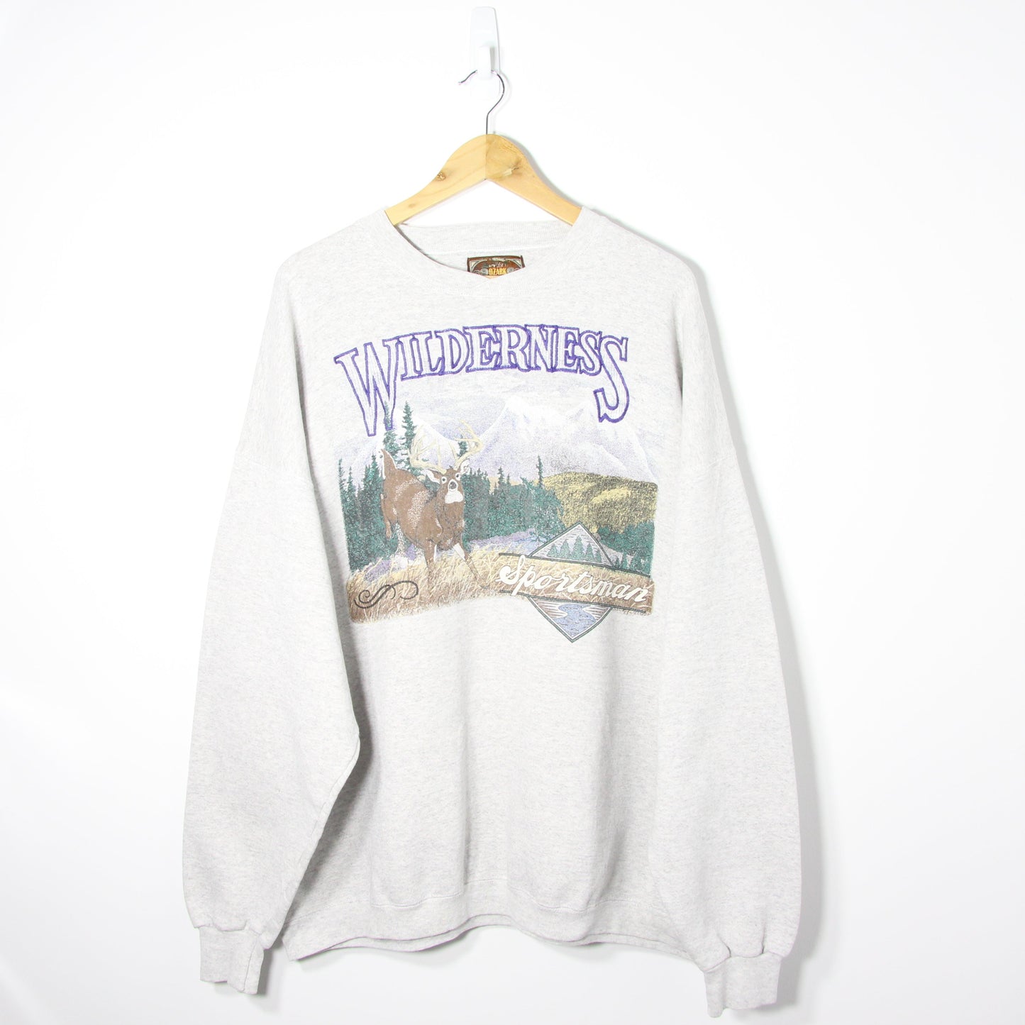 1990's Wilderness USA Nature Sweatshirt - XL