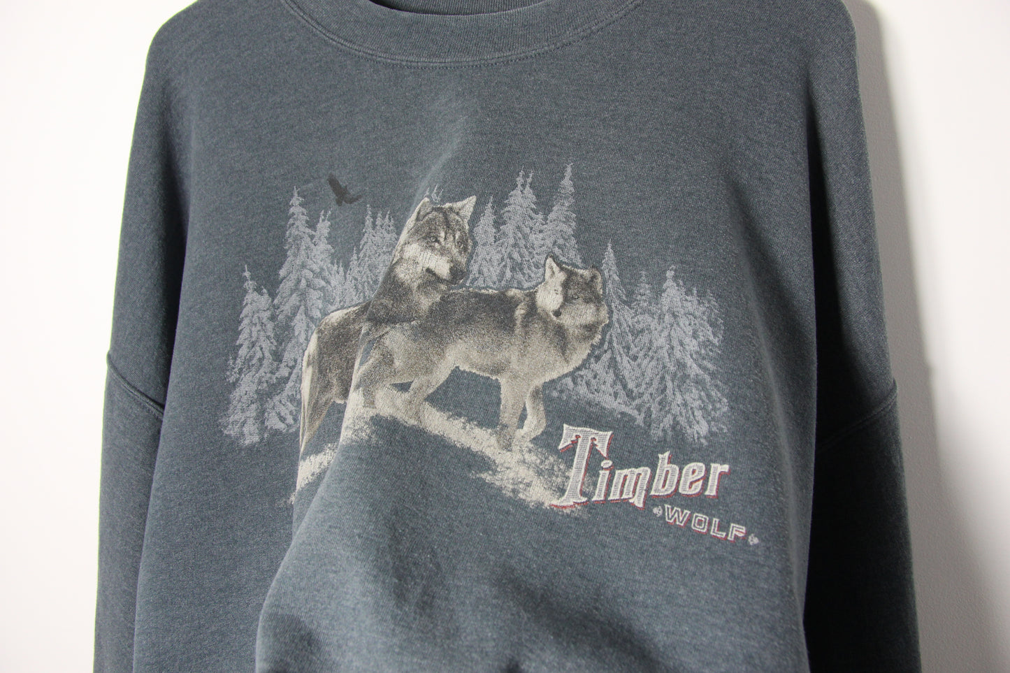 Vintage Timberwolf Graphic Sweatshirt - XL