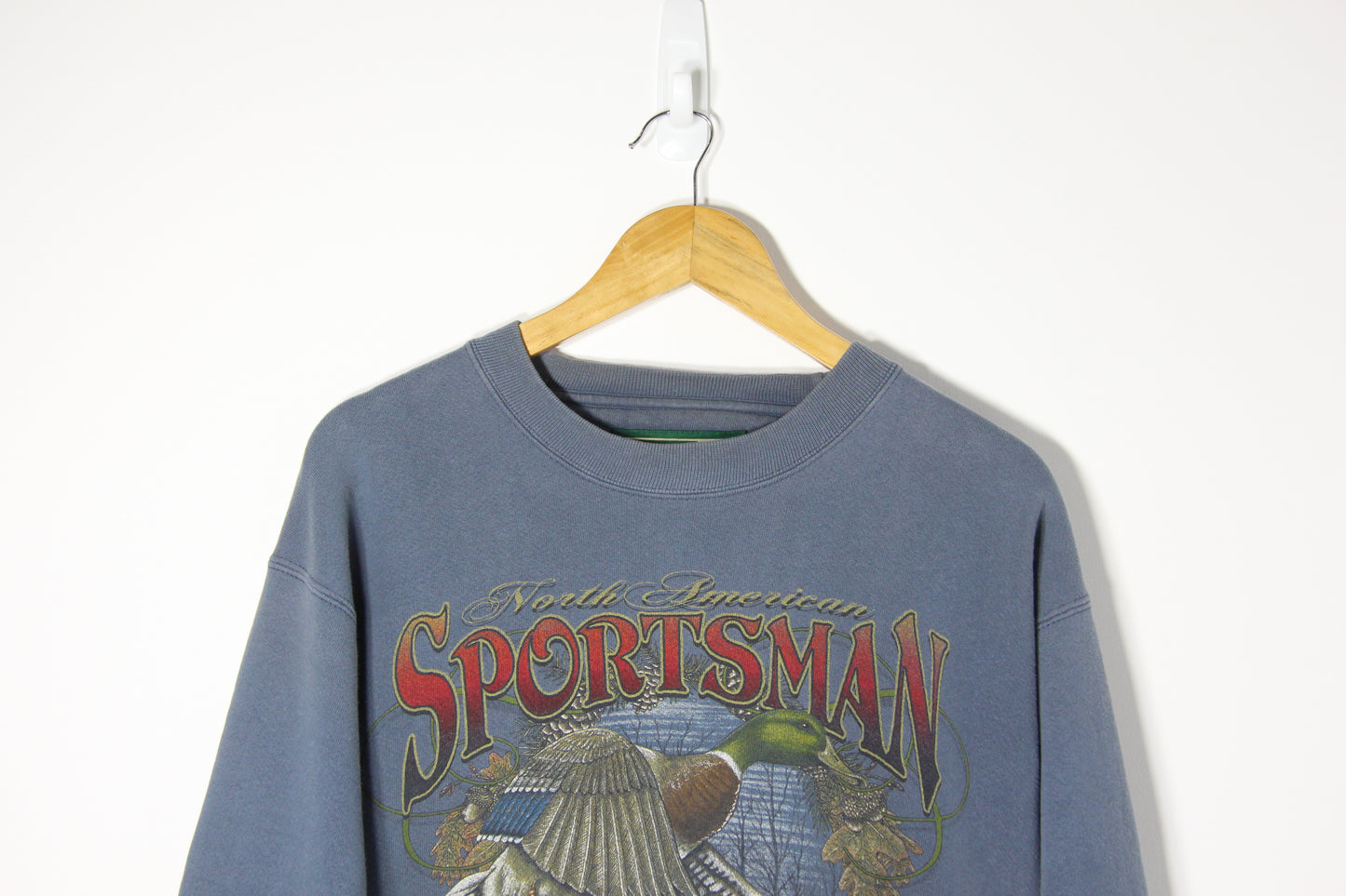 1990's North American Nature Sweatshirt - M