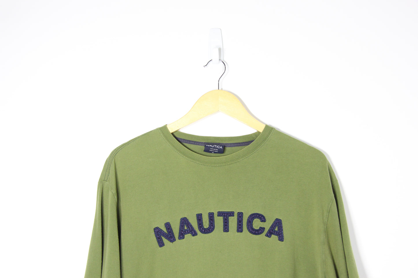 Vintage Nautica Spellout Tee - M