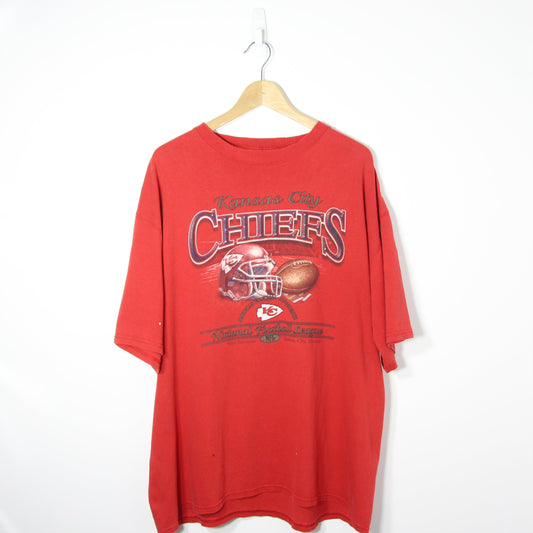 Vintage Kansas City Chiefs Graphic Tee - XL