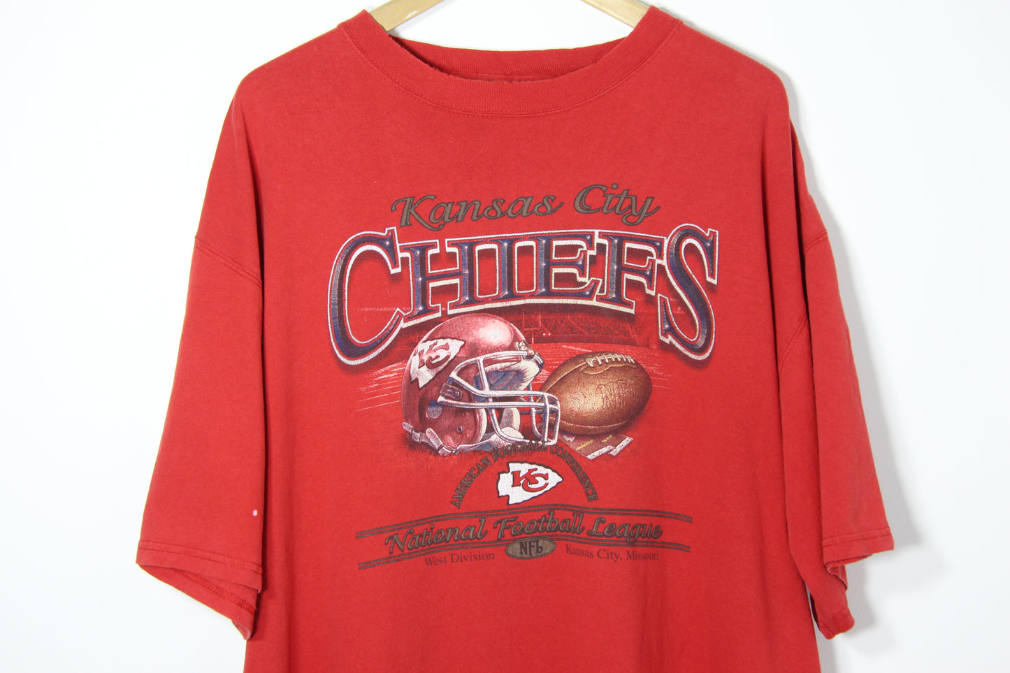 Vintage Kansas City Chiefs Graphic Tee - XL