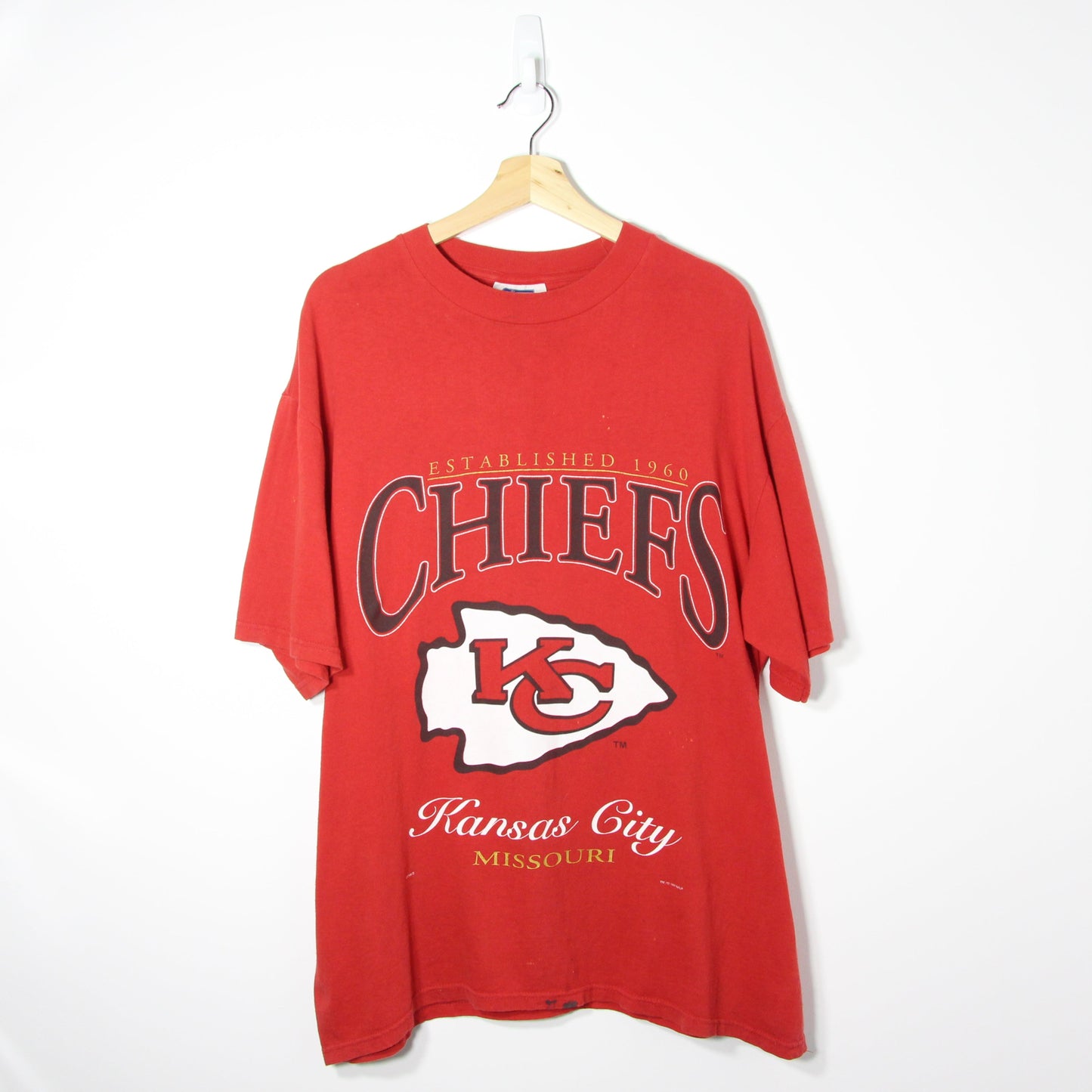 1997 Kansas City Chiefs Graphic Tee - L