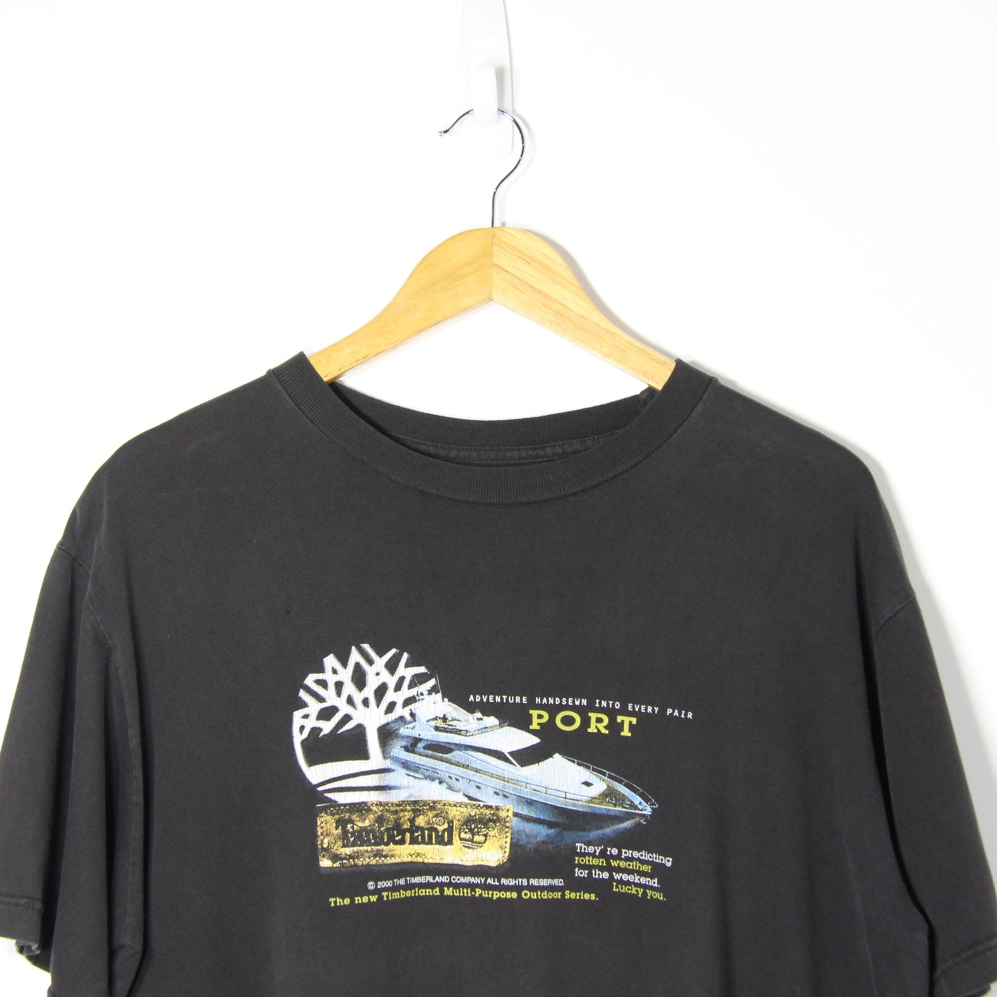 Vintage Year 2000 Timberland Graphic Tee - M