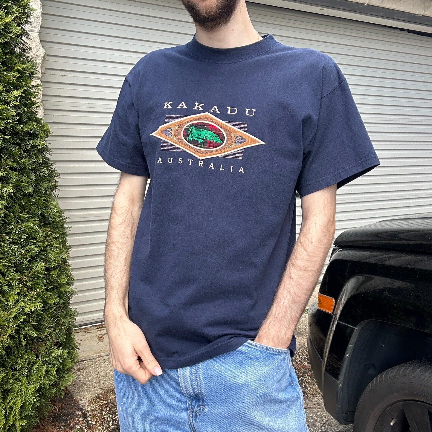 Vintage Kakadu Australia Embroidered - M