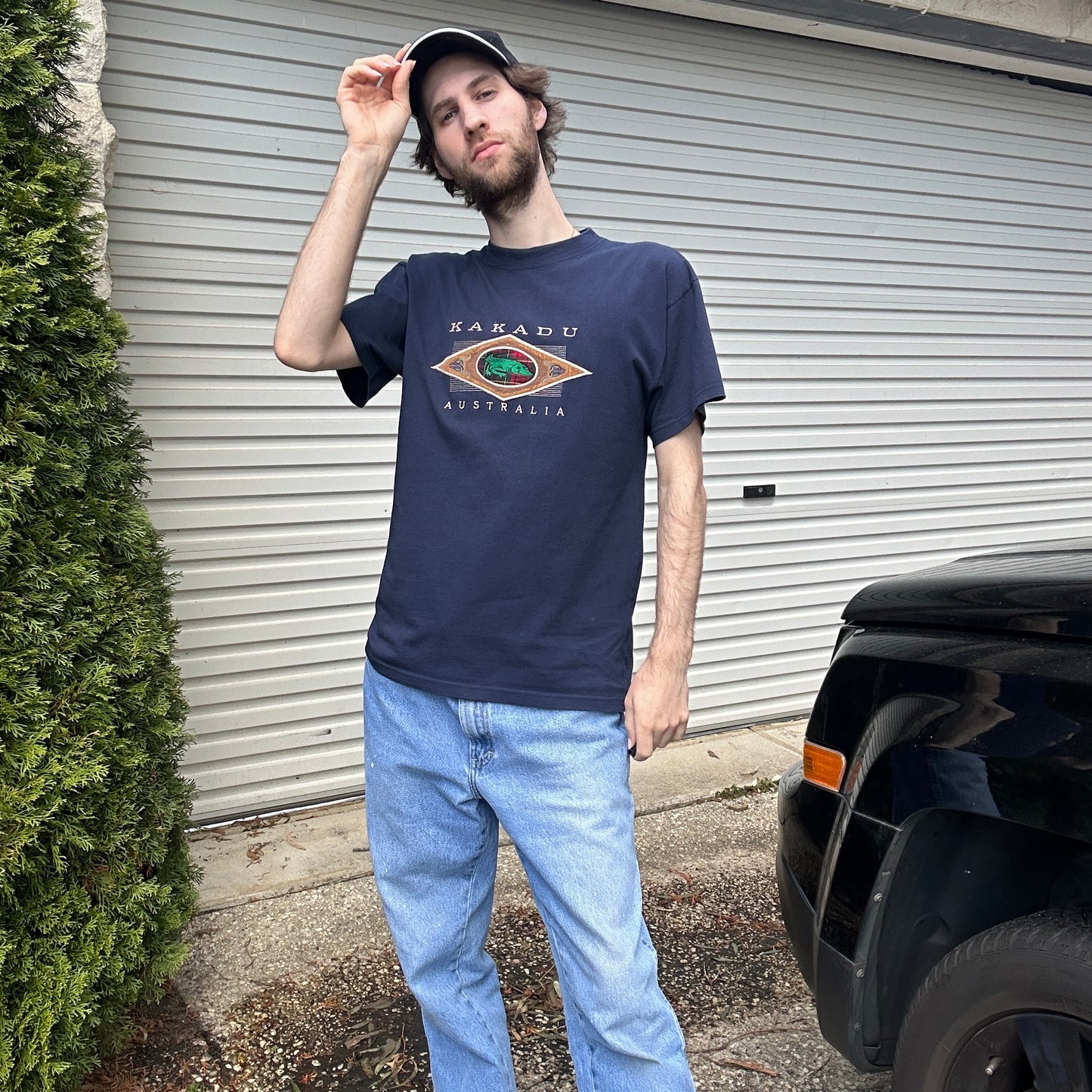 Vintage Kakadu Australia Embroidered - M