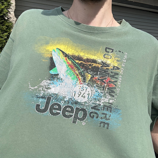 Vintage 2000's Jeep Graphic- XL