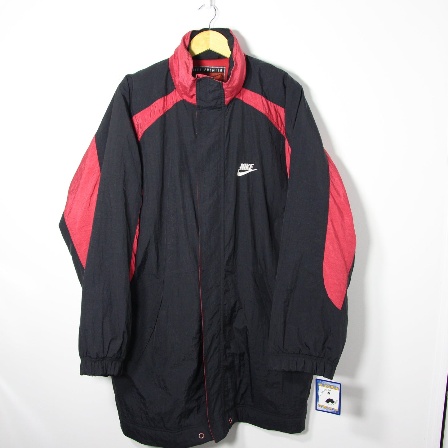 1990's Nike Big Logo Puffer Jacket - L