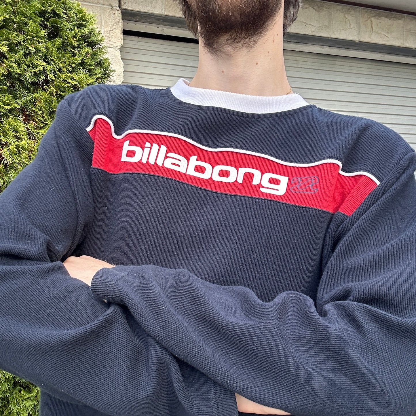 Vintage 2000's Billabong Surf Graphic Sweatshirt - M/L