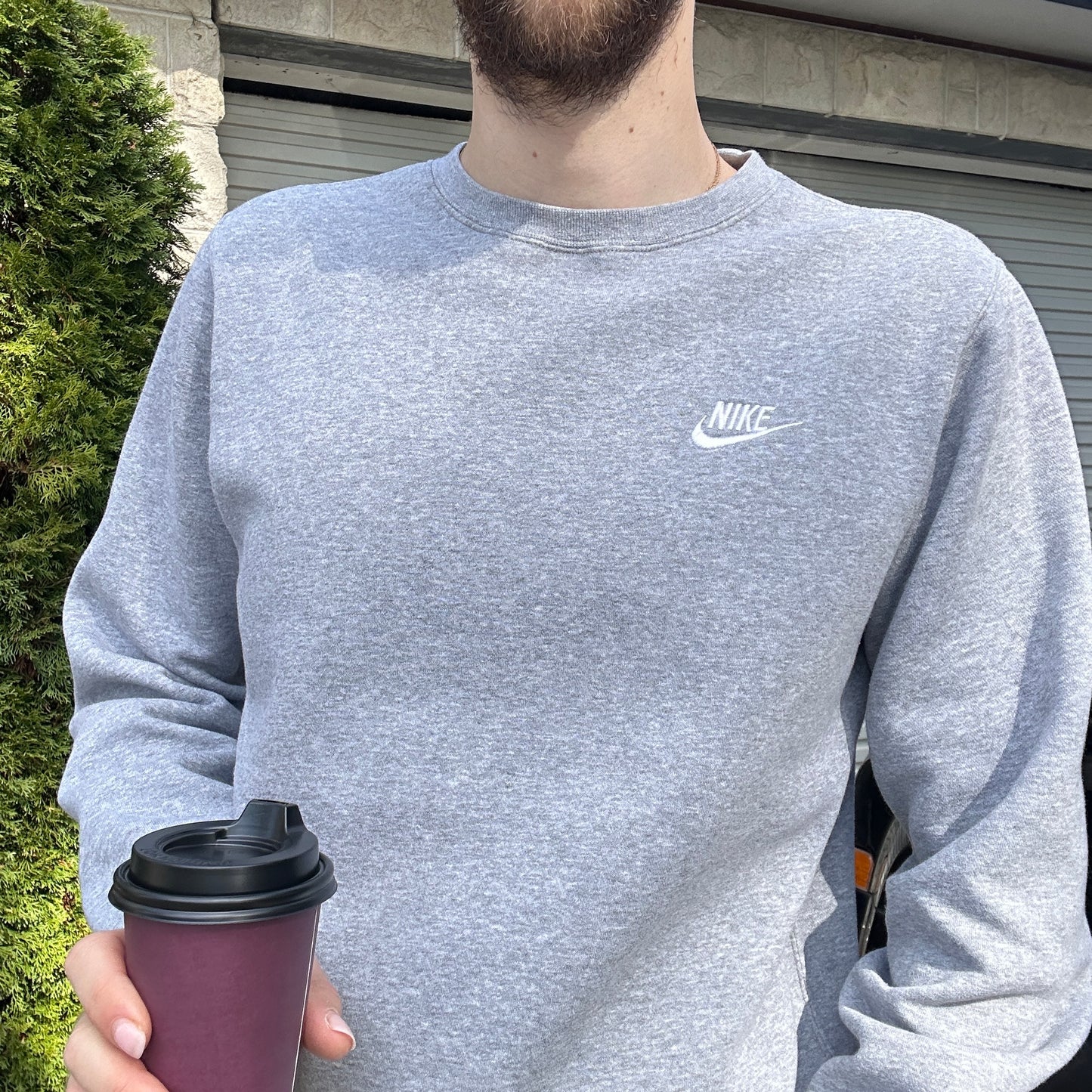 Vintage 2000's Nike Basic Sweatshirt - M