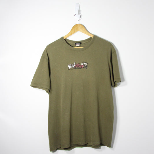 1990's Quiksilver Double Sided Graphic Tee - L