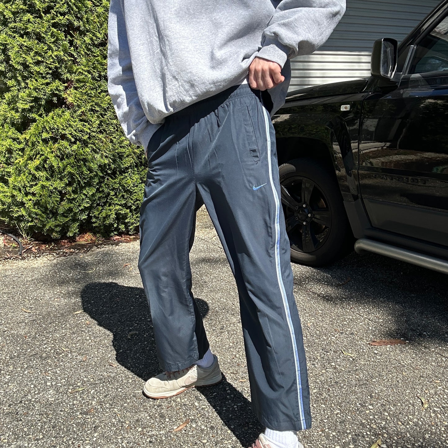 Vintage Nike Navy Track Pants - M(W)