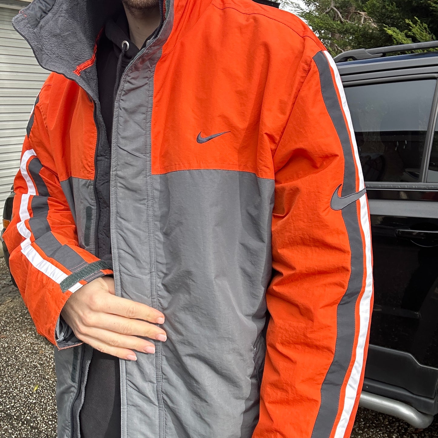 2000's Nike Rain/Puffer Jacket -XL/XXL