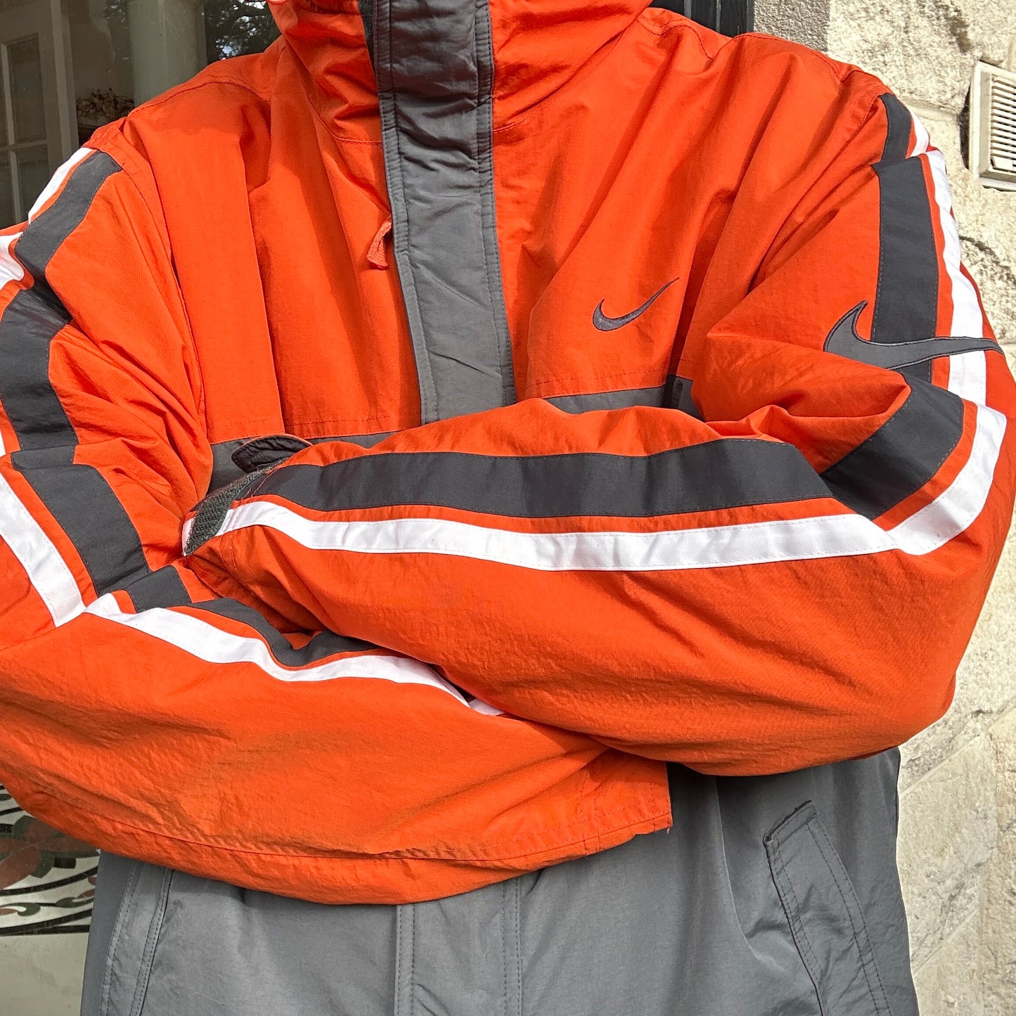 2000's Nike Rain/Puffer Jacket -XL/XXL