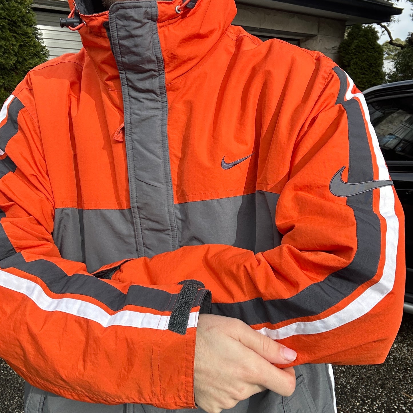 2000's Nike Rain/Puffer Jacket -XL/XXL