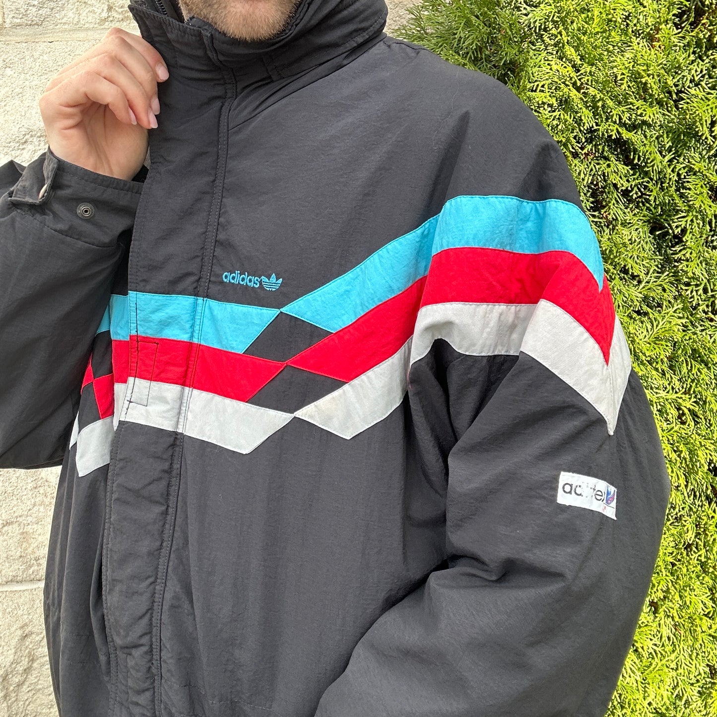 Vintage 90's Adidas Aditex Puffer Jacket - L/XL