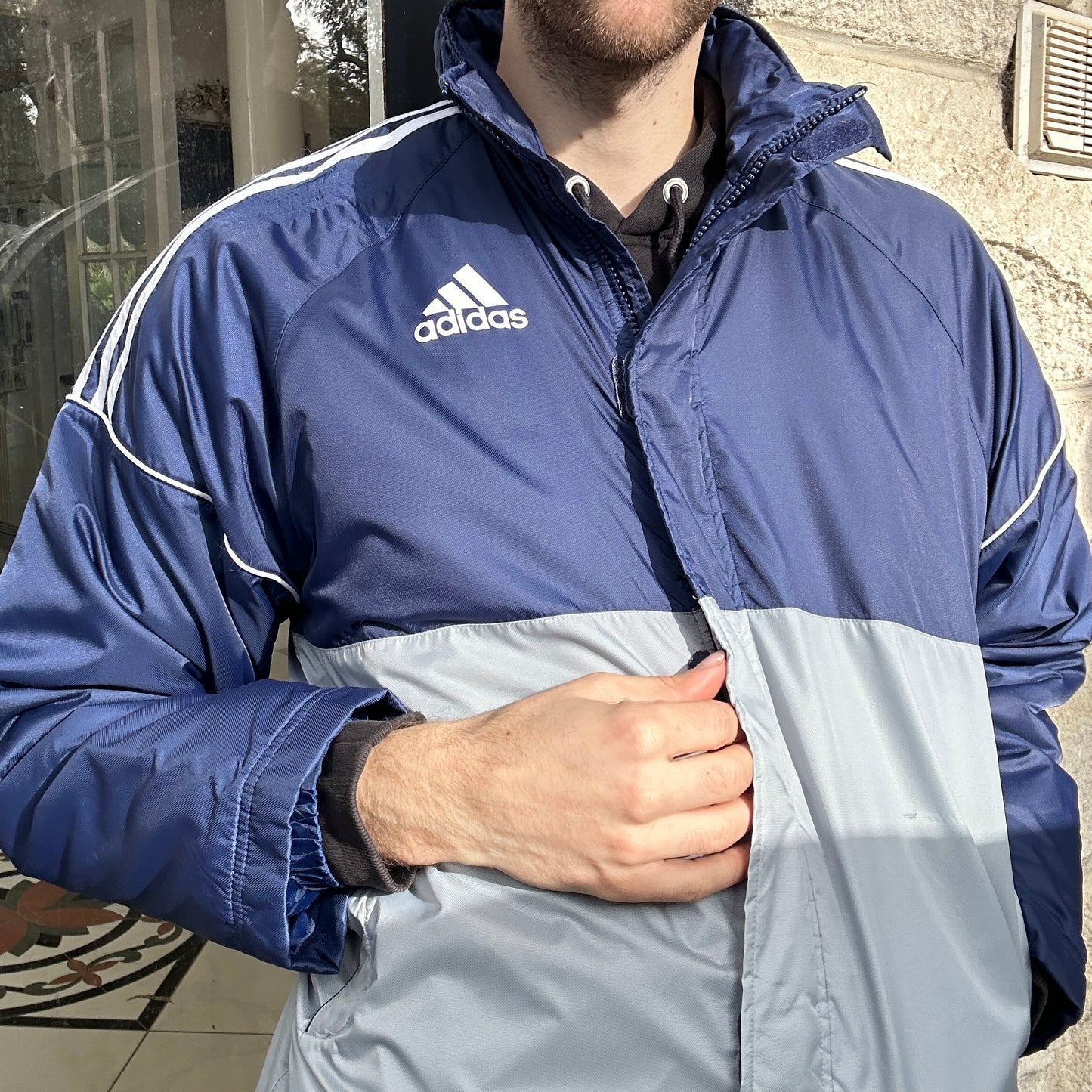 2000's Adidas Puffer Jacket - M/L