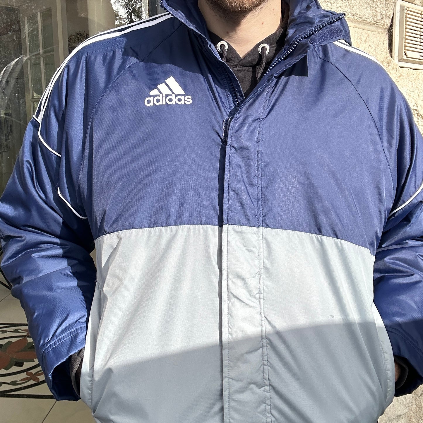 2000's Adidas Puffer Jacket - M/L