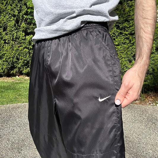 Vintage Nike Black Track Pants -M