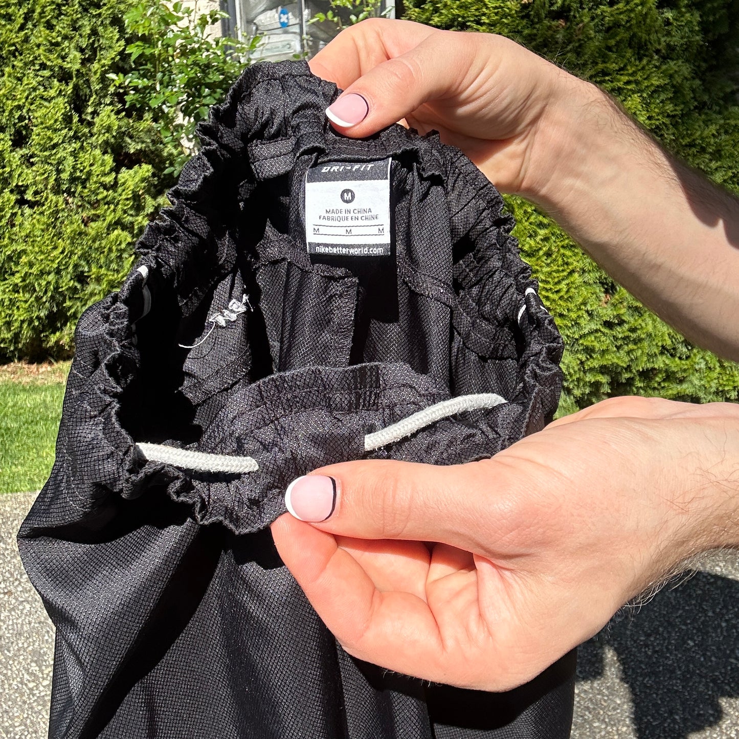 Vintage Nike Black Track Pants - M