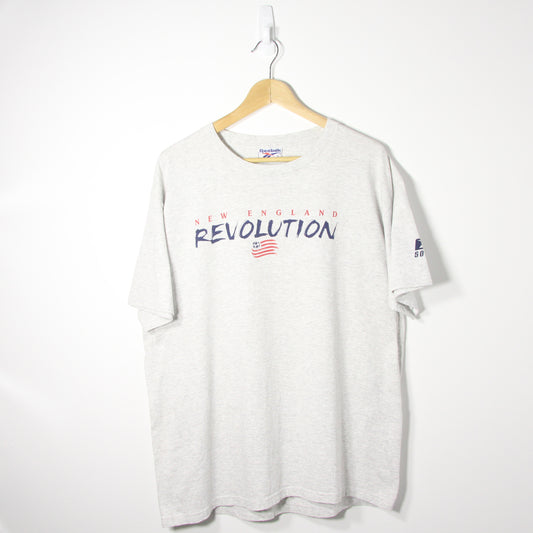 1990's Reebok New England Soccer Tee - L