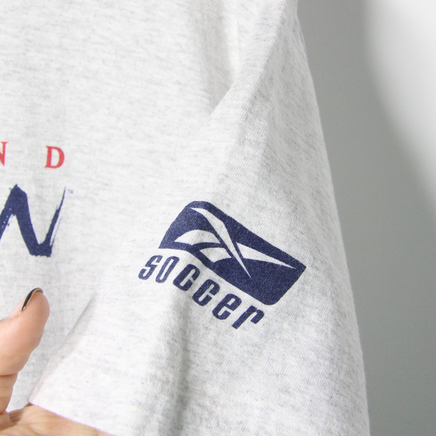 1990's Reebok New England Soccer Tee - L