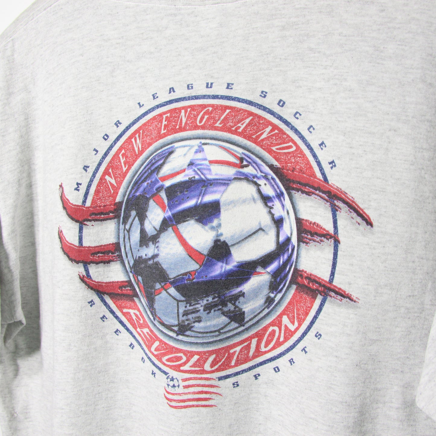 1990's Reebok New England Soccer Tee - L