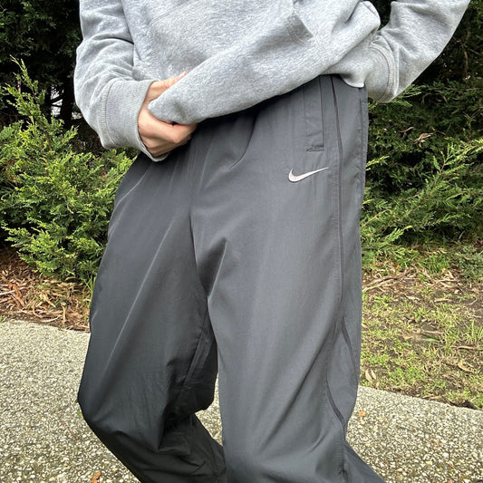 2000's Nike Black Track Pants - L