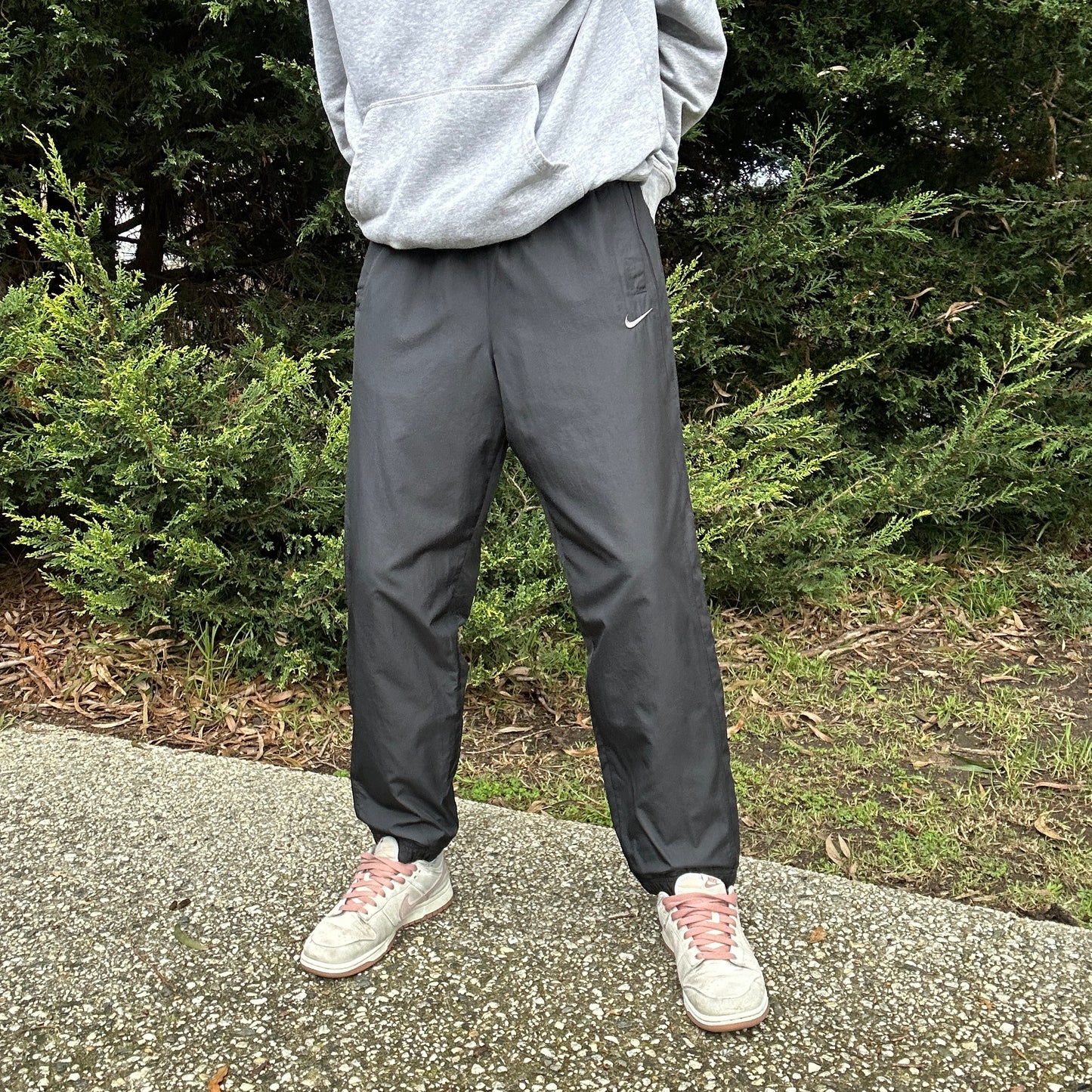 2000's Nike Black Track Pants - L